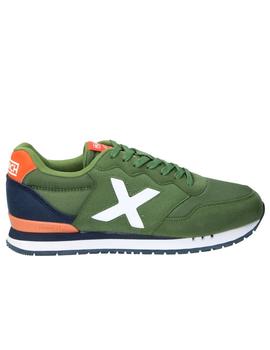 Zapatilla Munich Dash 180 Hombre Verde/Blanco