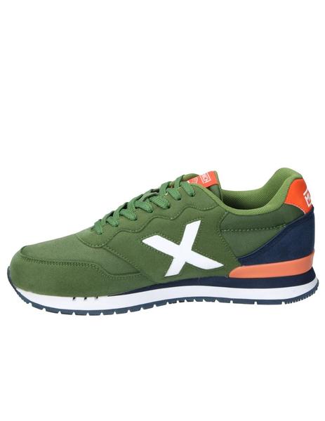 Zapatilla Munich Dash 180 Hombre Verde Blanco