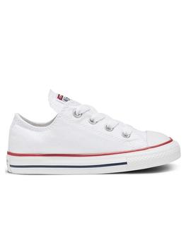 Zapatilla Converse AS Baja Lona Bebé Blanco