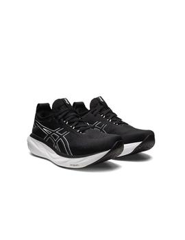 Zapatilla Asics M Gel Nimbus 25 Negro/Plata