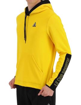 Sudadera Lecoq Tech Nº1 Hombre Amarillo