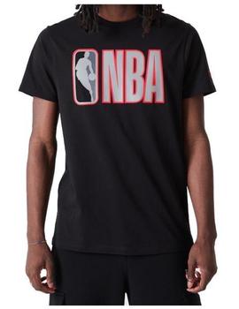 Camiseta New Era NBAlog Ng/Gr/Rj