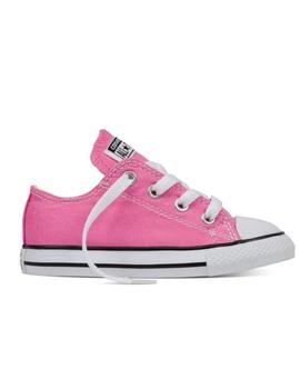 Zapatilla Converse AS Baja Lona Bebé Rosa