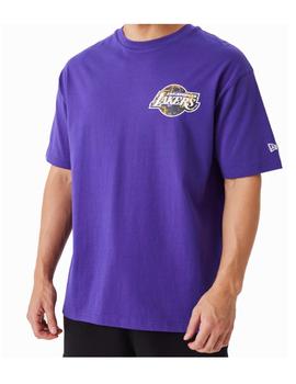 Camiseta NE Lakers Infill Logo Morada