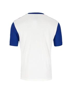 Camiseta Champion Hombre Blanco/Royal