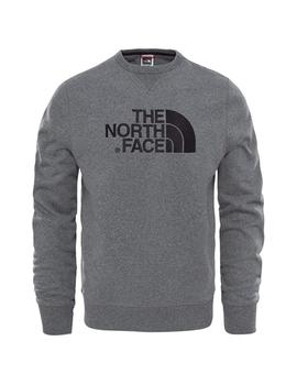 The North Face Sudadera Drew Peak Crew para hombre gris
