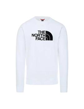The North Face Sudadera Drew Peak Crew para hombre blanco