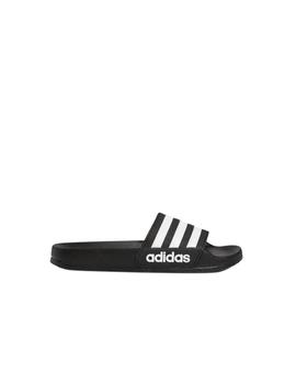 Chancla Adidas Adilette Shower K Negro/Blanco