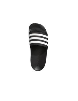 Chancla Adidas Adilette Shower K Negro/Blanco