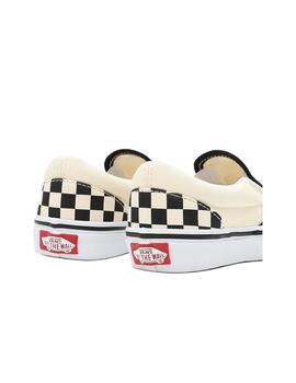 Zapatilla Vans UY Classic Slip-On Negro/Blanco