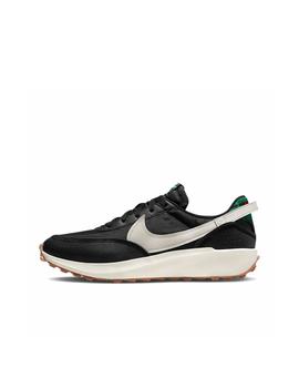 Zapatilla Nike Waffle Debut PRM Negro y Marfíl