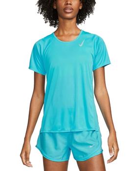 Camiseta Nike Fast DF SS Mujer Azul