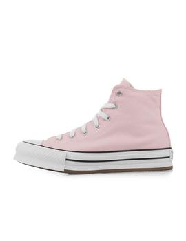 Zapatilla Converse Eva Platform Alta Lona GS Rosa