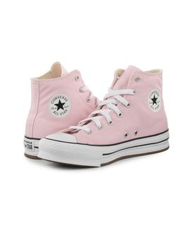 Zapatilla Converse Eva Platform Alta Lona GS Rosa