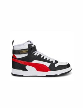 Zapatilla Puma RBD Game Hombre Blanco/Negro/Rojo