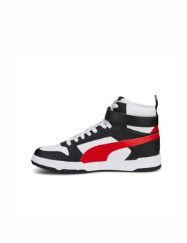 Zapatilla Puma RBD Game Hombre Blanco/Negro/Rojo