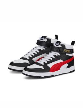 Zapatilla Puma RBD Game Hombre Blanco/Negro/Rojo