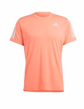 Camiseta Adidas Own The Run Hombre Salmón