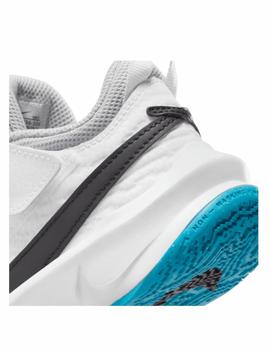 Zapatilla Nike Team Hustle D10 PS Gris/Azul