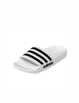 Chancla Adidas Adilette Shower K Blanco/Negro