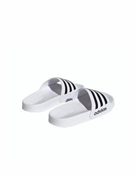 Chancla Adidas Adilette Shower K Blanco/Negro