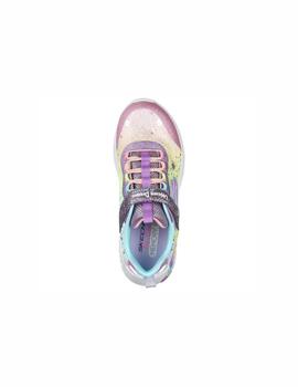 Zapatilla Skechers Unicorn Lights Niña BLMT