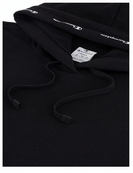 Sudadera Champion Capucha Mujer Negro