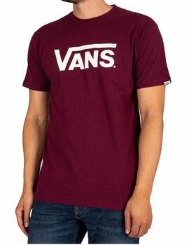 Camiseta MN Vans Classic Granate