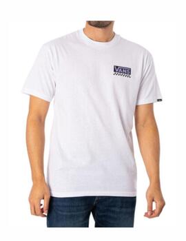 Camiseta Vans MN Global Stack Blanco