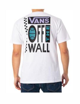 Camiseta Vans MN Global Stack Blanco