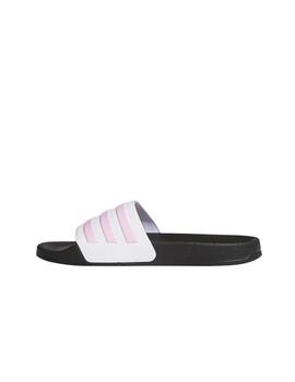 Chancla Adidas Adilette Shower K Blanco/Rosa