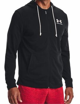 Chaqueta Under Armour Rival Terry Hombre Negro