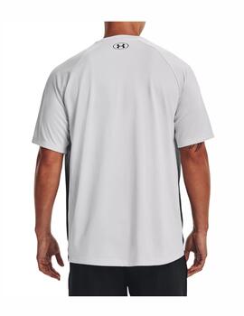 Camiseta Under Armour Tech Fade Hombre Gris