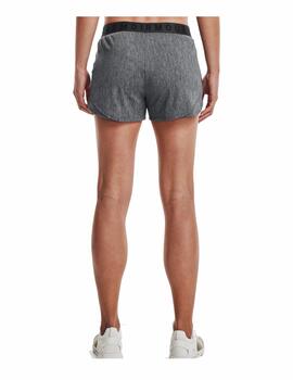 Short Under Armour Play Up 3.0 Twist Mujer Gris