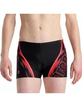 Bañador Arena Swim Boxer Graphic Negro