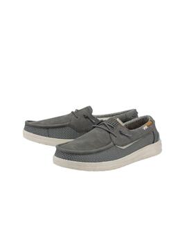 Zapatilla Hey Dude Welsh Grip Hombre Gris