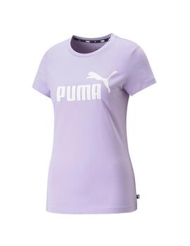 Camiseta Puma Ess Logo Mujer Violeta