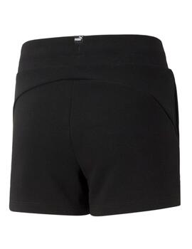 Short Puma Ess+ Niña Negro