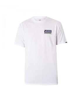 Camiseta Vans YT Global Stack Blanco