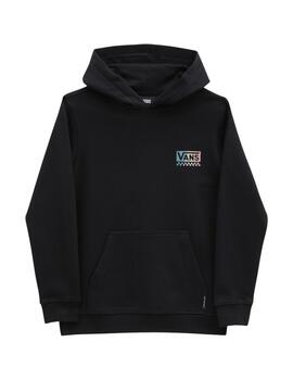 Sudadera Vans YT Global Stack PO Negro