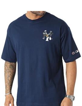 Camiseta Champion NY Yankees Hombre Marino