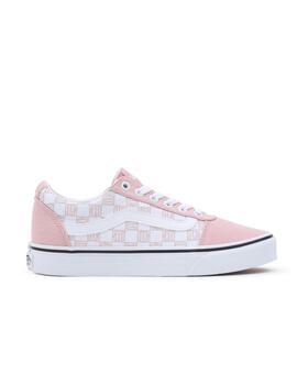 Zapatilla Vans WM Ward Rosa/Cuadros