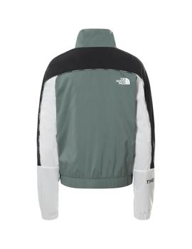 Cortavientos The North Face W Ma Wind Jacket Verde y negro