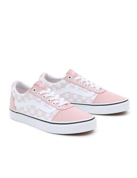 Zapatilla Vans WM Ward Rosa/Cuadros