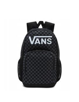 Mochila Vans Alumni Pack Laptop-Bottle Gris y Negro