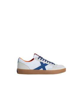 Zapatilla Munich Break 24 Hombre Blanco/Royal