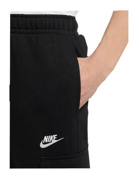 Pantalón Nike Club French Terry Hombre Negro