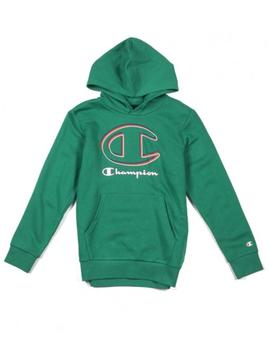 Sudadera Capucha Champion Niño Verde