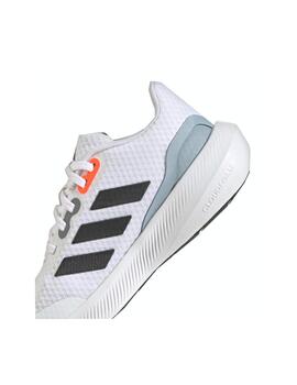 Zapatilla Adidas RunFalcon 3.0 K Blanco/Negro