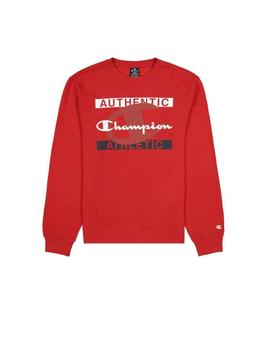 Sudadera Champion para hombre roja